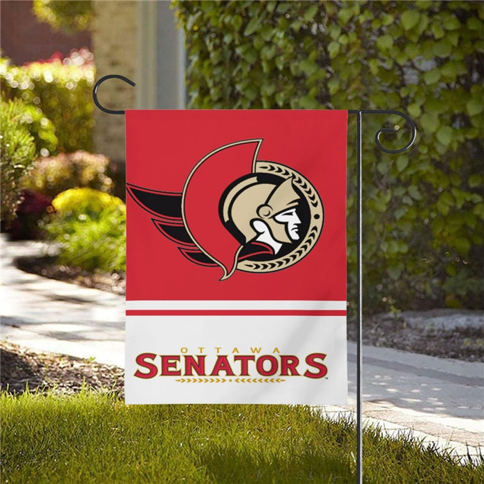 Ottawa Senators Double-Sided Garden Flag 001 (Pls check description for details)